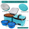 2022 New hot sales dog travel food bags accessories outdoor pet supplies kit toy carrier storage bag for home