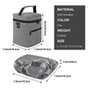 BSCI factory folding portable outdoor picnic insulation cooler bag new universal picnic essential bag