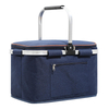 Large Capacity Folding Picnic Cooler Bag Factory Custom Outdoor Cooler Basket Bag
