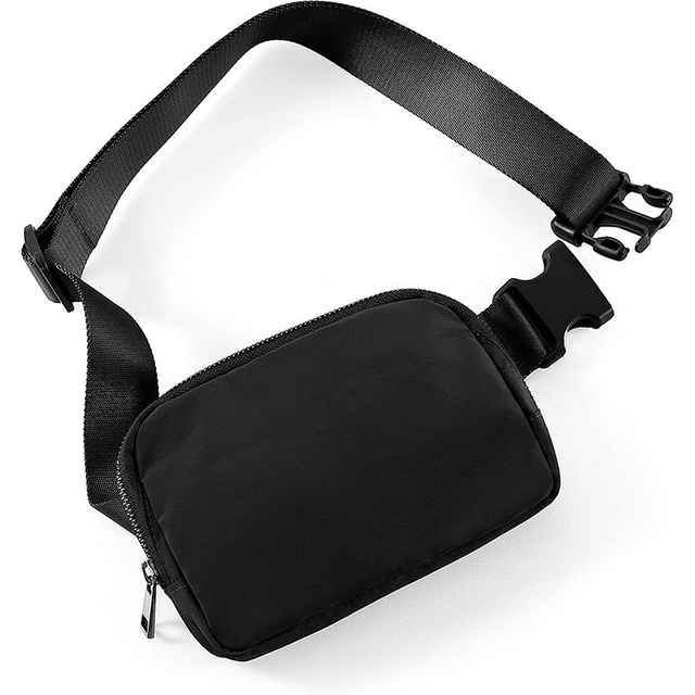 Waterproof Nylon Customize Logo Unisex Small Running Fanny Pack Waist Bag Mini Belt Bag for Workout Travelling Hiking