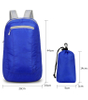 Outdoor Portable Waterproof Folding Daypack Waterproof Rucksack Foldable Bag Backpack for Traveling Camping Hiking