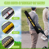 Portable waterproof cross body sling thermal beer cans wine insulated bags tube cooler golf with can sleeve holder
