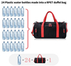 Big Luggage Carry On Duffle Overnight Weekender Bags Waterproof RPET Sport Bags for Gym Travel Duffel Bags