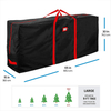 Factory Selling Large Size Christmas Tree Bag Foldable Christmas Tree Storage Bag with Durable Handles