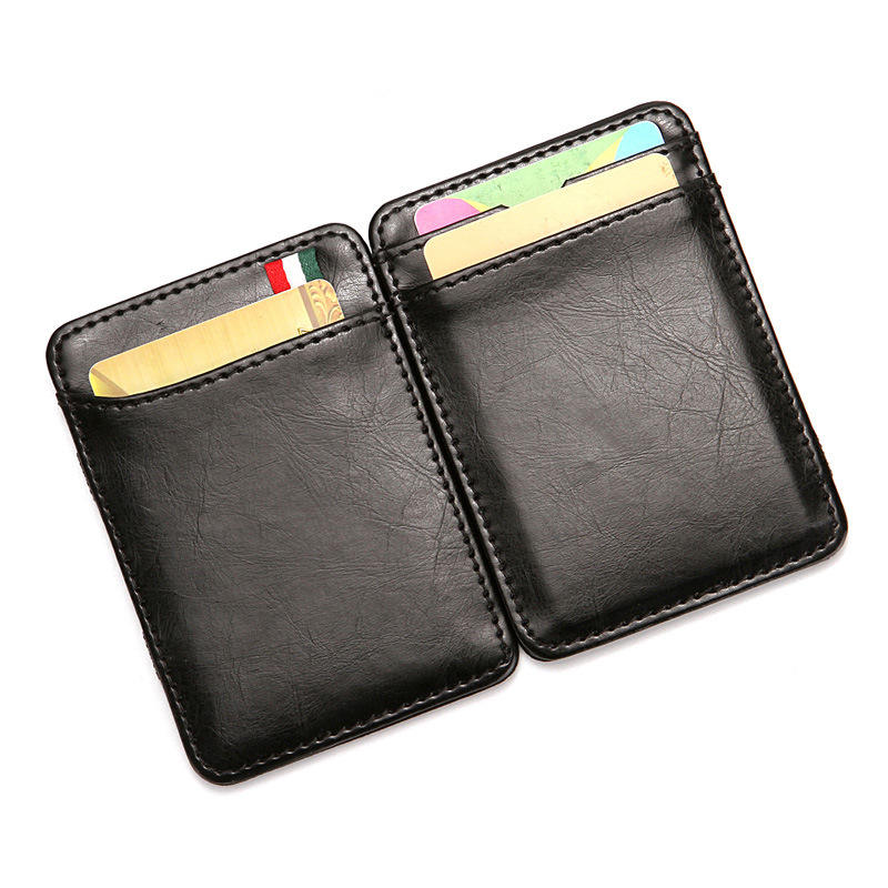 Wholesale travel wallet document card passport holder leather wallet men black wallet leather men passport holder