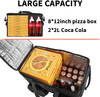 Hot selling Pizza food delivery bag food Tote thermal big doordash bag portable insulated cooler bags for delivery