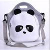 Reusable cute sublimation neoprene lunch tote bag thermal food picnic lunch bag for women girl kids