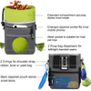 Large Capacity Dog Treat Bag Pet Training Pouch with Belt Dog Travel Training Food Snack Bags