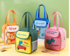 Portable Lunch Bag New Thermal Insulated Lunch Box Tote Cooler Handbag Cartoon Pattern Bento Food Bag