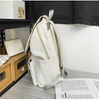 Japanese Style School Bags Backpacks Custom Printed Logo Student Rucksack Large Capacity Flap Laptop Backpack