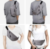 Waterproof Multi Pockets Chest Bag Sling Crossbody Bag Unisex Waist Bag Fanny Pack Outdoors