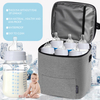 Breastmilk Cooler Bag with Ice Pack Reusable Insulated Bottle Bag Portable Thermal Insulated Lunch Box