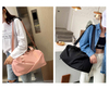 Women Business Outdoor Luxury Luggage Tote Bag Black Travel Weekend Bags Overnight Duffle Bag