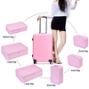 Custom Logo 5 Set/6 Set Travel Packing Cubes Luggage Organizers With Shoe Bag Luggage Suitcase Organizer Bags Women