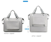 Large Capacity Foldable Shoulder Gym Duffel Bags High Quality Custom Duffle Bags Nylon Weekender Backpack with Luggage Slip