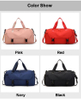 Travel Women\'s Handbag Large Capacity Storage Light Sports Yoga Fitness Short Trip Duffel Bag