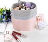 Fashion Cylinder Women Lady Beauty Toiletry Organizer Pouch Travel Drawstring Cosmetic Bag Makeup