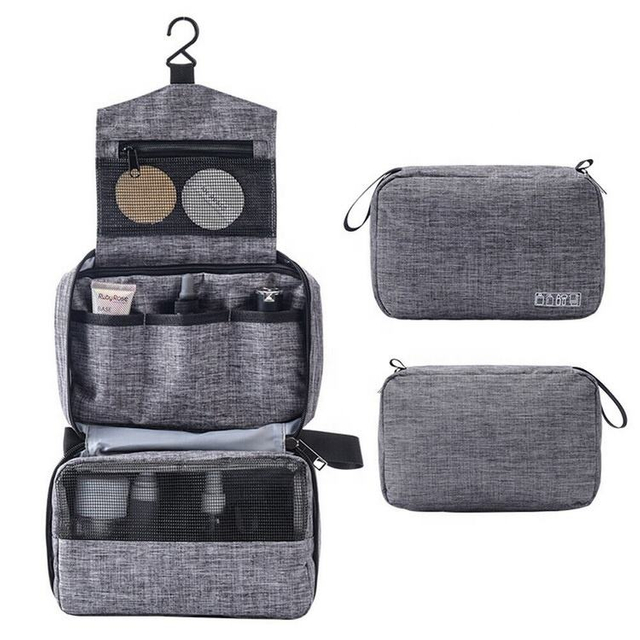 Travel Cosmetic Makeup Bag Toiletry Case Hanging Pouch Wash Organizer Storage Bag