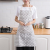 Custom Washable Canvas Cotton Cooking Apron Drawing Aprons For Kitchen