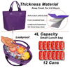 Luxury Workout Office Fitness Sport Gym Lunch Bag Carry Hand Bag Insulated Thermal Cooler Tote Box Bags for Women Ladies