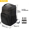 Luxury Customized 6 Bottles Wine Cooler Backpack Picnic Camping Food Carrier Insulated Bag