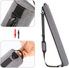Long shape black thermal insulated cooler bag for men 7 can beer golf cola insulated sling cooler bag can cooler tube