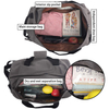 Wholesale Canvas Weekender Duffel Bag Men Sports Travel Outdoor Black Duffle Bag