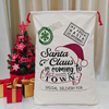 Wholesale Christmas Candy Bag Santa Sacks Custom Bag Gifts Christmas Drawstring Bags for Kids