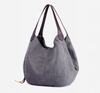 Large Capacity Women Canvas Bag Eco Tote Shopping Bag Customized Cotton Canvas Bag