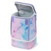 Portable Double Layer Children Tie Dye Thermal Lunch Box Waterproof Insulated Cooler Lunch Bag for Kids