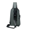 waterproof nylon shoulder chest bag anti theft black sling crossbody bag one shoulder backpack for men