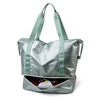 Ready To Ship Gym Bags with Shoe Compartment Waterproof Sports Travel Weekend Tote Bag