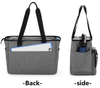Large Capacity Women Office Work Carry Shoulder Bag Nurse Tote Bag for Work with Padded 15.6 Laptop Sleeve