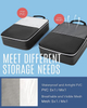 Breathable Visible Compression Packing Cubes Bags Set Suitcase Luggage Organizer Custom Waterproof Packing Cubes for Travel