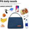 Promotional Portable Reusable School Lunch Thermal Bag Outdoor Travel Cooler Bags For Food Insulation With Handle