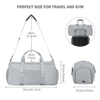 Wholesale 35L Duffel Travel Bag Washable Nylon Weekender Bag Unisex Overnight Bag for Men Women with Dry Wet Pocket