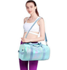 Waterproof Holographic Leather Duffel Travel Carrier Bag Custom Logo Sport Weekender Duffle Fashion Gym Bags for Women