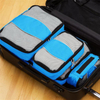 Lightweight 5 Pcs Set Luggage Packing Organizers Custom Travel Packing Cubes Personalized Neutral Colors