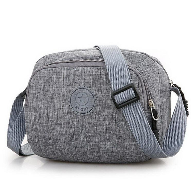 Gray rpet sling bag custom travel sport trendy shoulder bag wholesale crossbody bag design