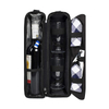 High Quality Luxury Thermal Insulated Wine Bottle Tote Cooler Bag Portable Glasses Set Carrying Bag