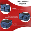 Wholesale Auto Collapsible Box Trunk Boot Organizer for Multi-compartment Outdoor SUV Trunk Organizer Storage