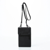 Lightweight travel neck pouch wallet RFID protected badge ID card holder nylon wallet neck sling bag for men