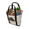High Quality Canvas Tote Bag Grocery Handbag Plain Organic Reusable Cotton Canvas Tote Shopping Bag with Logo