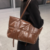 2022 Fashion beauty large women shopping ladies customised shopping tote puffy bag puffer bags