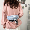 Fashion Stylish Waist Bag Gradient Retro Bum Bag Girl Women Leisure Tie Dye Belt Bag