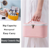 Fashion Beauty Outdoor Portable Waterproof Pu Leather Make Up Holder Makeup Organizer Toiletry Bag Cosmetic Bags