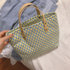 Custom Logo Reusable Cotton Canvas Tote Bag for Women Girls Full Print Casual Hand Bag