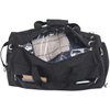 Waterproof RPET Fabric Workout Swimming Dance Duffel Organizer Storage Bags Personalized Black Duffle Bag Sport
