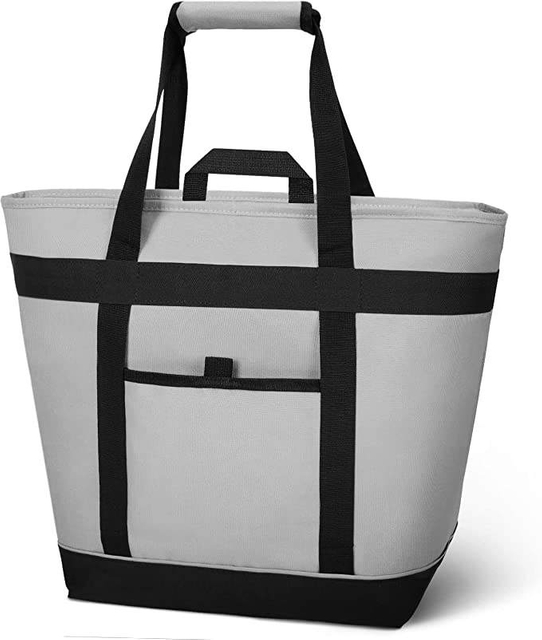 Custom Logo Large Wholesale Waterproof Portable Insulated Thermal Cooler Lunch Box Tote Bag for Picnic Travel Shopping
