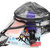 custom waterproof clear pvc crossbody sling bag heavy duty transparent shoulder backpack with adjustable strap